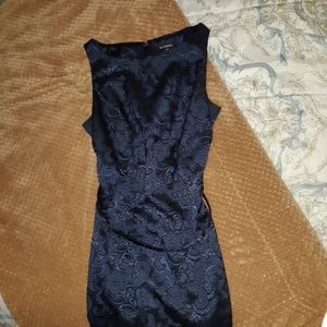 Metallic Jacquard Dress